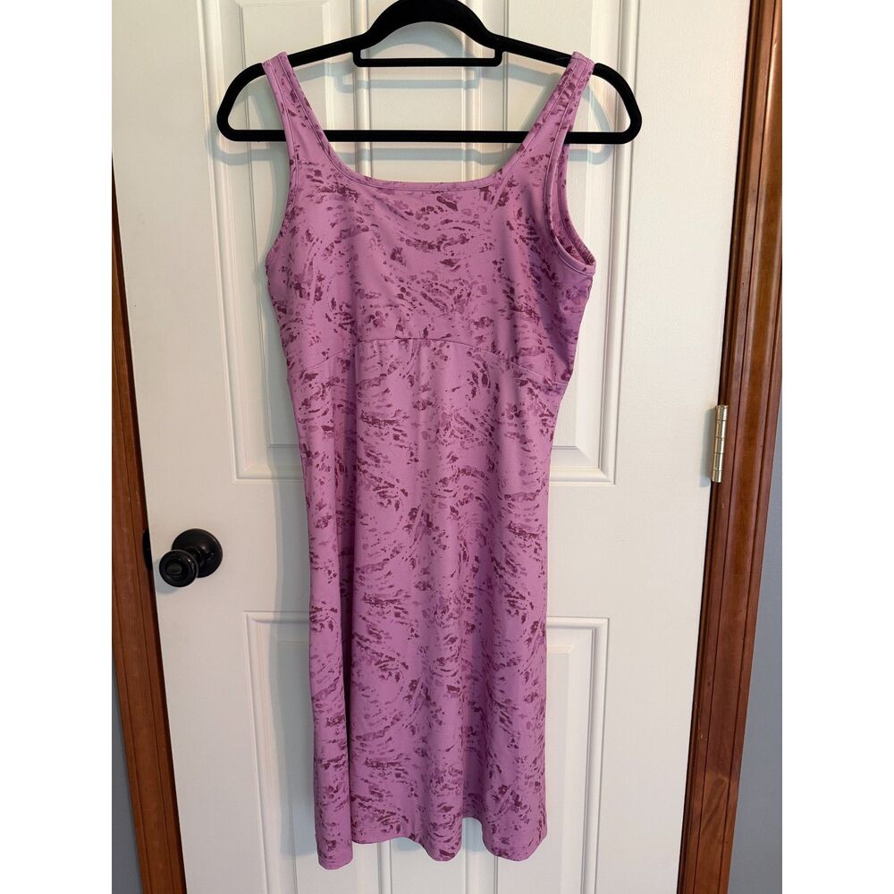 Columbia Purple Print Dress size M